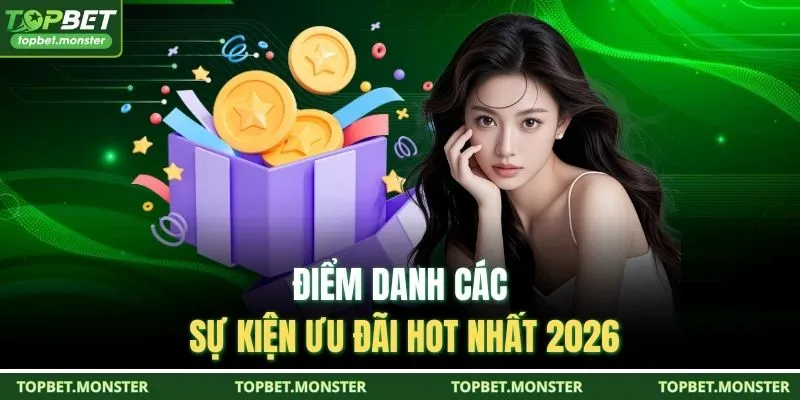 Điểm danh các sự kiện ưu đãi hot nhất 2026