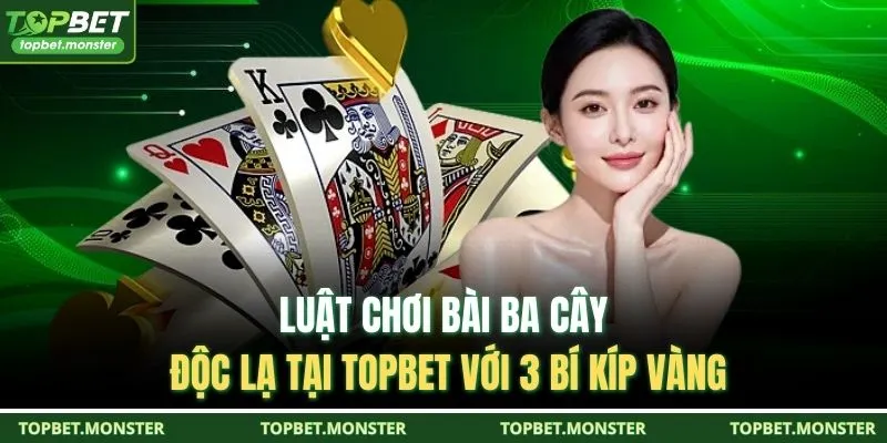 Luật Chơi Bài Ba Cây Độc Lạ Tại TOPBET Với 3 Bí Kíp Vàng